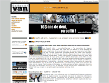 Tablet Screenshot of collectifvan.org